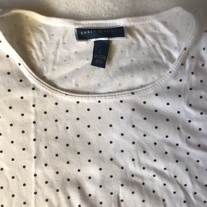 ⚫️  | Polka Dot Karen Scott Top